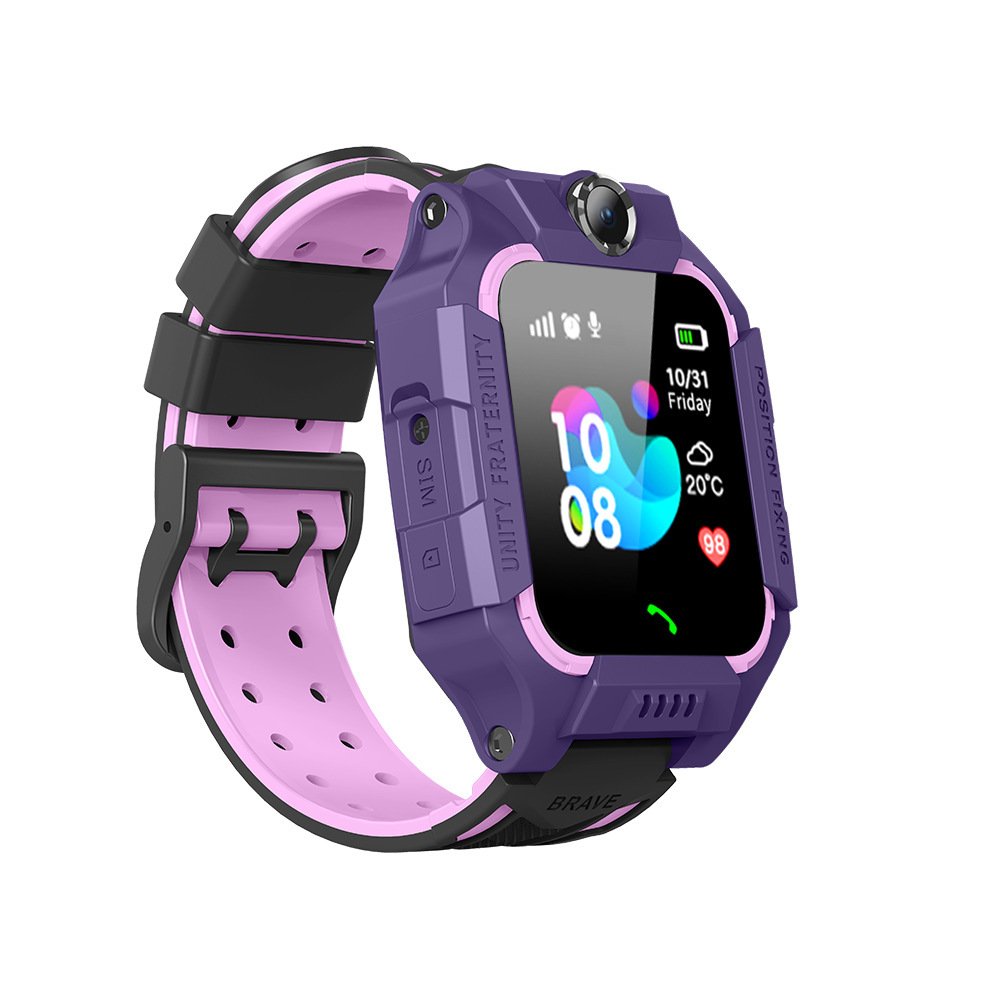 Z6f Children Wrist Alarm Kid Smartwatch With GPS Tracker And Video Call Phone Waterproof Camera Flip 4g Kids Smart Watch